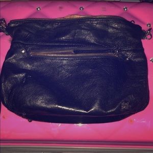 the sak black small leather purse